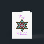 Lycklig Hanukah Chanukah Helgkort<br><div class="desc">.</div>