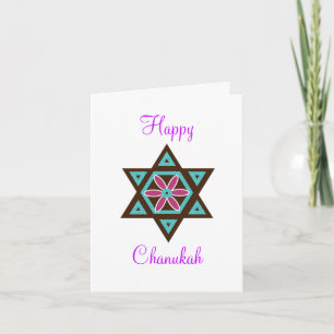 Lycklig Hanukah Chanukah Helgkort