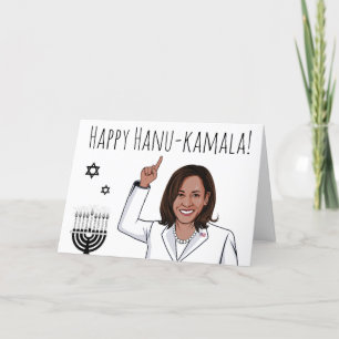 Lycklig HanuKamala Kort