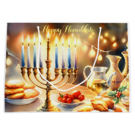 Lycklig Hanukkah
