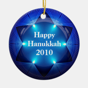 Lycklig Hanukkah 2010 Ornament