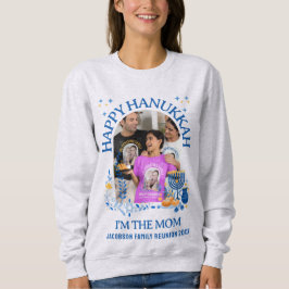 LYCKLIG HANUKKAH Anpassningsbar Photo MAMMA T Shirt