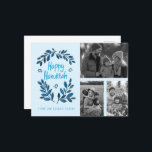 Lycklig Hanukkah ANPASSNINGSBAR PHOTOS Helgdag Car Vykort<br><div class="desc">Hoppas du gillar den här helgdag. Lägg till egna foton och text längst fram genom att klicka på "Anpassa den här mallen". Se till att ordna dina foton under "gruppen" som skapar det vita gräns. Allt är justerbart. Lägg även till text på baksidan och ändra färgen för bakgrunden. Kolla min...</div>
