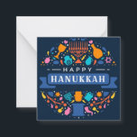 Lycklig Hanukkah Anteckningskort<br><div class="desc">Lycklig Hanukkah</div>