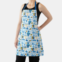 Lycklig Hanukkah Apron