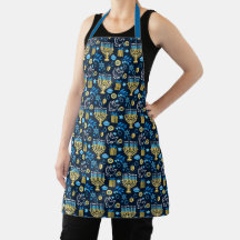 Lycklig Hanukkah Apron