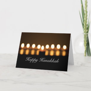 Lycklig Hanukkah Blank Greeting Card Helgkort