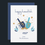 Lycklig Hanukkah Blommigt Dreidel Card ( Julkort<br><div class="desc">Lycklig Hanukkah Blommigt Dreidel Card. Anpassa anpassningsbarna ovan. Du hittar ytterligare samordningsobjekt i vår "Blommigt Hanukkah Menorah och Dreidel"-samling.</div>