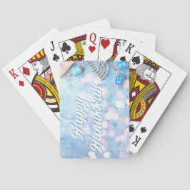 Lycklig Hanukkah Casinokort