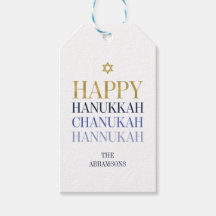 Lycklig Hanukkah Chanukah Helgdag Gift Märkres