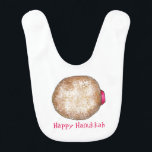 Lycklig Hanukkah Chanukah Jelly Donut Doughnut Foo Hakklapp<br><div class="desc">En originalillustration av en gelémunk som är fylld med pulversocker. Perfekt för Hanukkah! Ser du inte vad du är tittar för? Behöver du hjälp med anpassning? Kontakta den här designern för att få något skapat bara åt dig.</div>