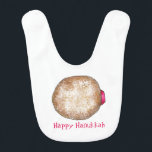 Lycklig Hanukkah Chanukah Jelly Donut Doughnut Foo Hakklapp<br><div class="desc">En originalillustration av en gelémunk som är fylld med pulversocker. Perfekt för Hanukkah! Ser du inte vad du är tittar för? Behöver du hjälp med anpassning? Kontakta den här designern för att få något skapat bara åt dig.</div>