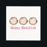Lycklig Hanukkah Chanukah Jelly Donut Sufganiyah Pappersservett<br><div class="desc">En originalillustration av en gelémunk som är fylld med pulversocker. Perfekt för Hanukkah! Denna illustration av Chanukah finns också på andra produkter. Ser du inte vad du är tittar för? Behöver du hjälp med anpassning? Kontakta Rebecca för att få något designat bara för dig.</div>