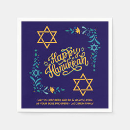 LYCKLIG HANUKKAH Chanukah Pappersservett