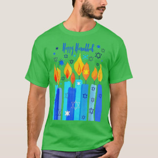 Lycklig Hanukkah Chanukkah-stjärnan av David Menor T Shirt