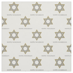 LYCKLIG HANUKKAH David Anpassadets stjärna Tyg