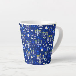 Lycklig Hanukkah, David Menorahs moderna stjärna
