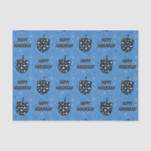 Lycklig Hanukkah Dreidel Cutout