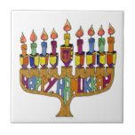 Lycklig Hanukkah Dreidels Menorah Kakelplatta<br><div class="desc">Du visar Lee Hiller Design Collection. Apparatur,  gåvor och samlarföremål Lee Hiller Photography eller Digital Art Collection. Du kan visa hennes naturfotografi på http://HikeOurPlanet.com/ och följa hennes vandrande blogg i Hett Vår nationalpark.</div>