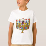 Lycklig Hanukkah Dreidels Menorah Tröja<br><div class="desc">Du visar Lee Hiller Design Collection. Apparatur,  gåvor och samlarföremål Lee Hiller Photography eller Digital Art Collection. Du kan visa hennes naturfotografi på http://HikeOurPlanet.com/ och följa hennes vandrande blogg i Hett Vår nationalpark.</div>