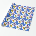 Lycklig Hanukkah Dreidls Gift Wrap Presentpapper<br><div class="desc">Pressa dina Hanukkah-gåvor upp i lycklig stil med dessa färgstarka drömmar. Lycklig Hanukkah från Miriams brunnsdesign.</div>