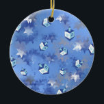 Lycklig Hanukkah Falling Star och Dreidels Julgransprydnad Keramik<br><div class="desc">Du visar Lee Hiller Design Collection. Apparatur,  gåvor och samlarföremål Lee Hiller Photography eller Digital Art Collection. Du kan visa hennes naturfotografi på http://HikeOurPlanet.com/ och följa hennes vandrande blogg i Hett Vår nationalpark.</div>