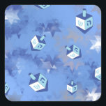 Lycklig Hanukkah Falling Stars and Dreidels Fyrkantigt Klistermärke<br><div class="desc">Du visar Lee Hiller Design Collection. Apparatur,  gåvor och samlarföremål Lee Hiller Photography eller Digital Art Collection. Du kan visa hennes naturfotografi på http://HikeOurPlanet.com/ och följa hennes vandrande blogg i Hett Vår nationalpark.</div>