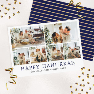 Lycklig Hanukkah Family Photo