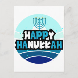 Lycklig Hanukkah - festivalen i Ljus Vykort