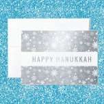 Lycklig Hanukkah Folierat Kort<br><div class="desc">. - Vi firar åtta dagar och åtta nätter på festivalen i Ljus med Hanukkah-kort och -gåvor. Ljus festival är här. Ljusa menoran,  spela med drömmaren och festen på latkes och sufganiyots. Fira Hanukkahs anda med vänner,  familj och nära och kära genom att önska dem Lycklig Hanukkah.</div>