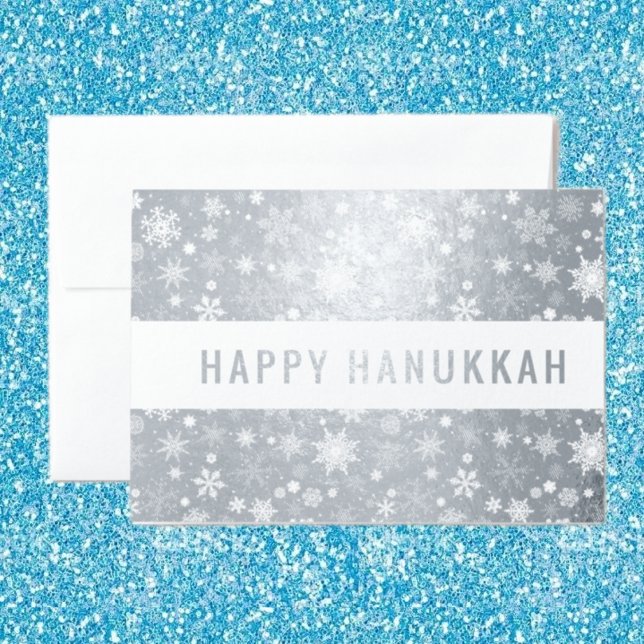 Lycklig Hanukkah Folierat Kort (Skapare uppladdad)