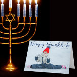 Lycklig Hanukkah Fullt Photo Modern Blue Script Helgkort<br><div class="desc">Modern judisk fullt-fotokort från anpassadet med ett vinterfoto av ditt barn eller din familj med blått manusöverlägg. Lägg till ytterligare en favorit i Chanukah bild och anpassa ditt eget Lycklig Hanukkah-meddelande om kärlek och ljus inuti.</div>