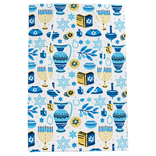 Lycklig Hanukkah Gift Bag (Framsidan)