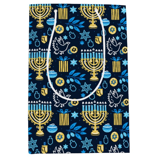 Lycklig Hanukkah Gift Bag (Framsidan)