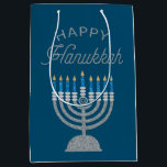 Lycklig Hanukkah Glitter<br><div class="desc">Hanukkah 2022 börjar på kvällen Söndag den 18 december och slutar på kvällen måndagen den 26 december</div>