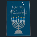 Lycklig Hanukkah Glitter<br><div class="desc">Hanukkah 2022 börjar på kvällen Söndag den 18 december och slutar på kvällen måndagen den 26 december</div>