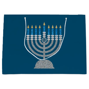 Lycklig Hanukkah Glitter