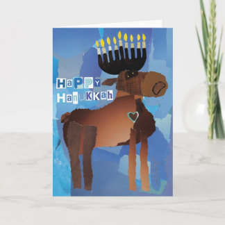 Lycklig Hanukkah Greeting Card Helgkort