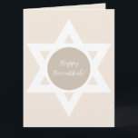 Lycklig Hanukkah Hälsning Kort<br><div class="desc">Digital Art</div>