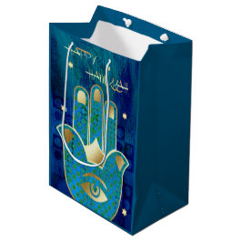 Lycklig Hanukkah. Hamsa Lucky Symbol