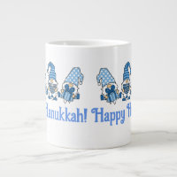 Lycklig Hanukkah Helgdag Gnome
