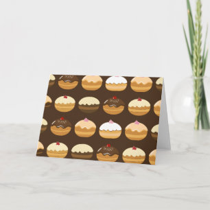 Lycklig Hanukkah Helgkort