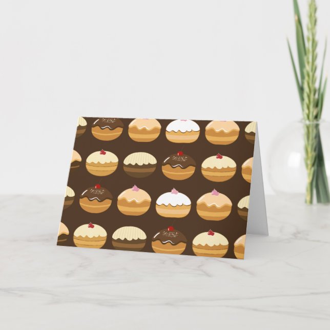 Lycklig Hanukkah Helgkort (Framsida)