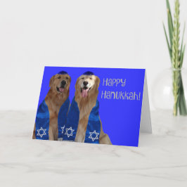 Lycklig Hanukkah Helgkort