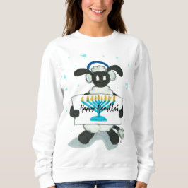 Lycklig Hanukkah Henely Long Sleeve Tee-Shirt T Shirt