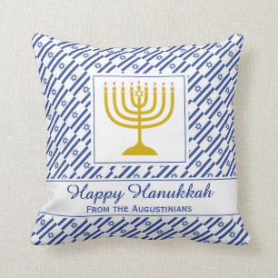 LYCKLIG HANUKKAH Israels Flagga Personlig Kudde
