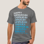 Lycklig Hanukkah Jewish Helgdag Chanukah Menorah D T Shirt<br><div class="desc">Lycklig Hanukkah Jewish Helgdag Chanukah Menorah Dreidel .</div>