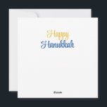 Lycklig Hanukkah Julkort<br><div class="desc">Lycklig Hanukkah,  färgstark design.</div>