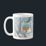 Lycklig Hanukkah Kaffemugg<br><div class="desc">Oy to the World</div>