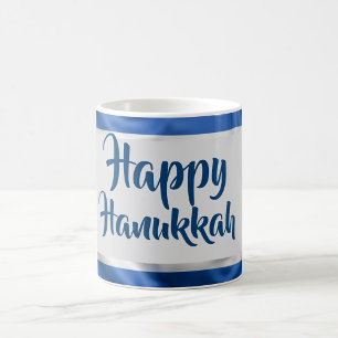 Lycklig Hanukkah Kaffemugg